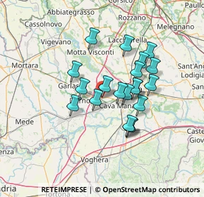 Mappa Via Stazione, 27030 Villanova d'Ardenghi PV, Italia (10.918)