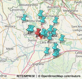 Mappa Via Stazione, 27030 Villanova d'Ardenghi PV, Italia (10.58684)