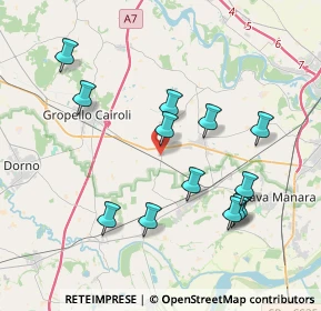 Mappa Via Stazione, 27030 Villanova d'Ardenghi PV, Italia (3.88462)