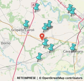 Mappa Via Stazione, 27030 Villanova d'Ardenghi PV, Italia (3.95273)