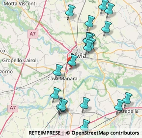 Mappa Via Primo Maggio, 27028 San Martino Siccomario PV, Italia (9.0235)