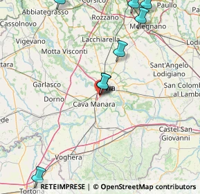 Mappa Via Primo Maggio, 27028 San Martino Siccomario PV, Italia (26.5615)