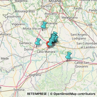 Mappa Via Primo Maggio, 27028 San Martino Siccomario PV, Italia (5.9325)