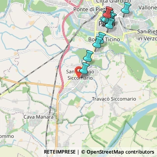 Mappa Via Primo Maggio, 27028 San Martino Siccomario PV, Italia (2.65385)