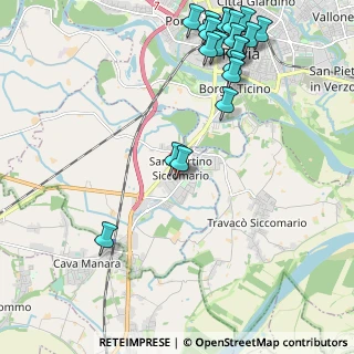 Mappa Via Primo Maggio, 27028 San Martino Siccomario PV, Italia (2.7395)