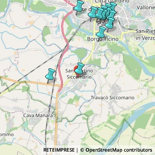 Mappa Via Primo Maggio, 27028 San Martino Siccomario PV, Italia (2.89231)