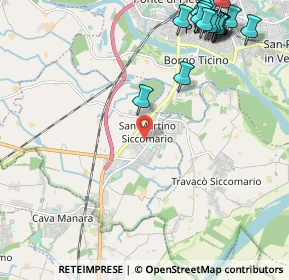 Mappa Via Primo Maggio, 27028 San Martino Siccomario PV, Italia (3.06737)