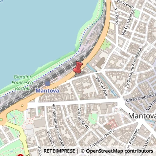 Mappa Via Solferino e San Martino, 25, 46100 Mantova, Mantova (Lombardia)