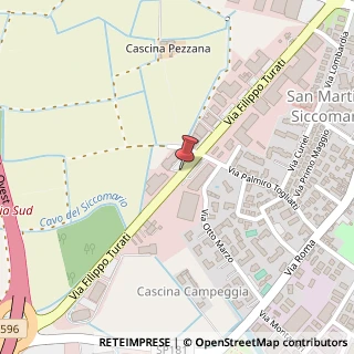 Mappa Via F .Turati, 36, 27028 San Martino Siccomario, Pavia (Lombardia)