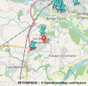 Mappa Via Trieste, 27028 San Martino Siccomario PV, Italia (2.78636)