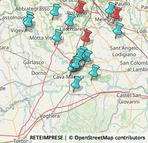 Mappa Via Trieste, 27028 San Martino Siccomario PV, Italia (13.95944)