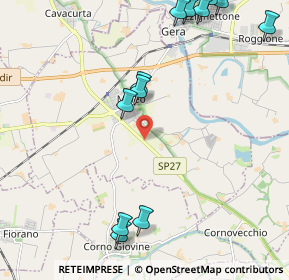 Mappa SP27, 26847 Maleo LO, Italia (2.74167)