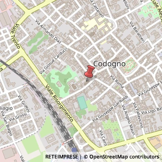 Mappa Via San Francesca Cabrini, 1, 26845 Codogno, Lodi (Lombardia)