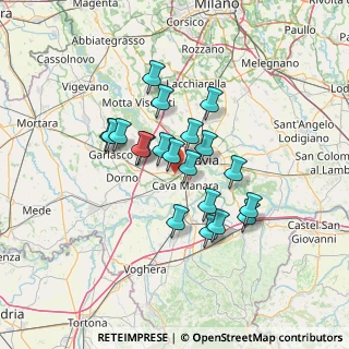 Mappa SP ex Strada Statale 596 dei Cairoli, 27020 Carbonara al Ticino PV, Italia (10.809)