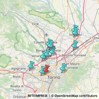 Mappa Via S. Mauro, 10071 Borgaro Torinese TO, Italia (6.48)