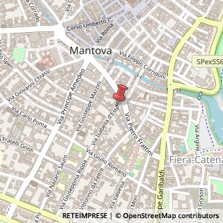 Mappa Via Isabella D'Este, 5, 46100 Mantova, Mantova (Lombardia)