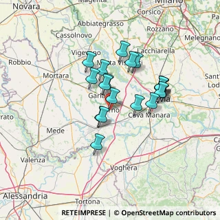 Mappa Via Secondo Bonacossa, 27020 Dorno PV, Italia (11.233)
