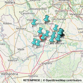 Mappa Via Secondo Bonacossa, 27020 Dorno PV, Italia (11.553)