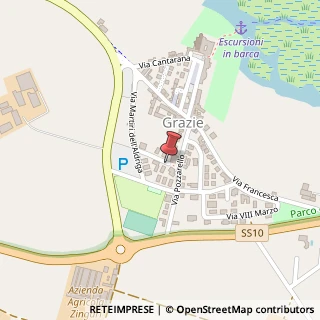 Mappa Via martiri dell'aldriga 1, 46010 Curtatone, Mantova (Lombardia)