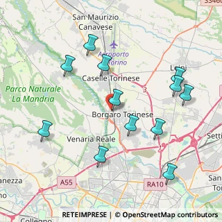 Mappa Via Luigi Cadorna, 10071 Borgaro Torinese TO, Italia (4.3225)