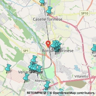 Mappa Via Luigi Cadorna, 10071 Borgaro Torinese TO, Italia (2.759)