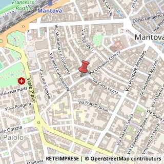 Mappa Via Giovanni Chiassi, 95, 46100 Mantova, Mantova (Lombardia)