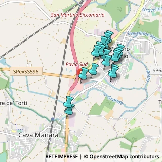 Mappa Via Strada Provinciale per mortara, 27028 San Martino Siccomario PV, Italia (0.808)