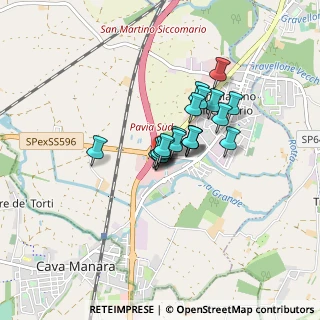Mappa Via Strada Provinciale per mortara, 27028 San Martino Siccomario PV, Italia (0.498)