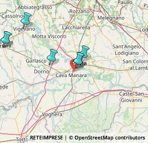 Mappa Via Strada Provinciale per mortara, 27028 San Martino Siccomario PV, Italia (23.16)