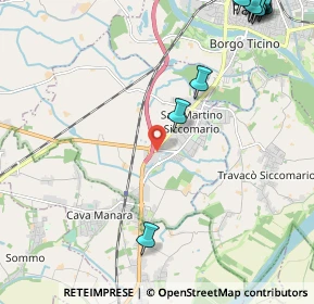 Mappa Via Strada Provinciale per mortara, 27028 San Martino Siccomario PV, Italia (3.672)