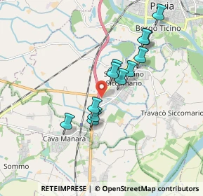 Mappa Via Strada Provinciale per mortara, 27028 San Martino Siccomario PV, Italia (1.5525)