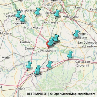 Mappa Via Strada Provinciale per mortara, 27028 San Martino Siccomario PV, Italia (15.66467)