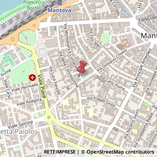 Mappa Via Montanara e Curtatone, 99, 46100 Mantova, Mantova (Lombardia)