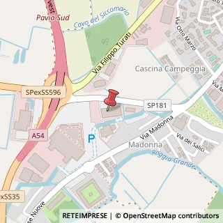 Mappa Centro Commerciale Sa, 27028 San Martino Siccomario, Pavia (Lombardia)