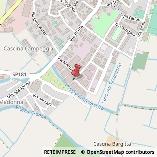 Mappa Via Mons. C. Angelini, 2, 27028 San Martino Siccomario, Pavia (Lombardia)