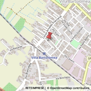 Mappa Via Grigolo, 2, 37049 Villa Bartolomea, Verona (Veneto)