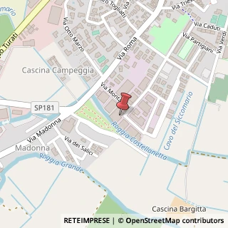 Mappa Via Generale Carlo Alberto Dalla Chiesa, 1, 27028 San Martino Siccomario, Pavia (Lombardia)