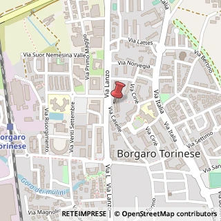 Mappa Via Caselle, 44, 10071 Caselle Torinese, Torino (Piemonte)