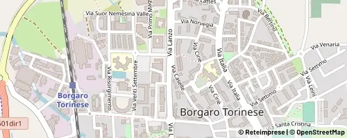 Mappa Borgaro Torinese