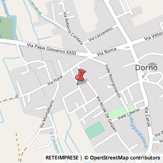 Mappa Via antonio gramsci 75, 27039 Dorno, Pavia (Lombardia)