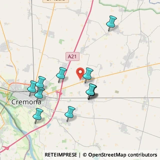 Mappa Centro Commerciale Cremona Due, 26030 Gadesco-pieve Delmona CR, Italia (3.93273)