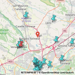 Mappa Via Tetti dell'Oleo, 10071 Borgaro Torinese TO, Italia (6.4715)