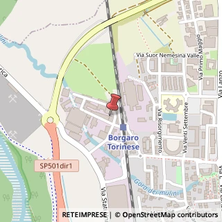 Mappa Via Luigi Cadorna, 11, 10071 Borgaro Torinese, Torino (Piemonte)
