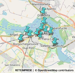 Mappa Viale Hermada, 46100 Mantova MN, Italia (1.27692)