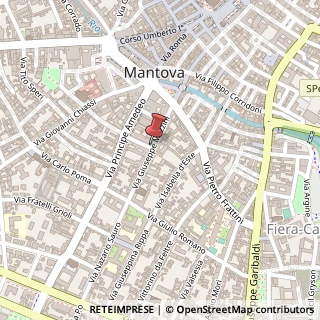 Mappa 16 Piazza Mozzarelli Cesare, Mantova, MN 46100, 46100 Mantova MN, Italia, 46100 Mantova, Mantova (Lombardia)
