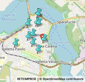Mappa Vicolo Cinque Reggiole, 46100 Mantova MN, Italia (0.76364)
