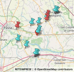 Mappa Via dei Mille, 27011 Belgioioso PV, Italia (7.5625)