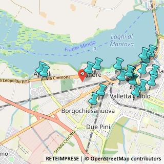 Mappa Via Tiglio, 46100 Mantova MN, Italia (1.205)