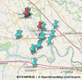 Mappa Chignolo Po, 27013 Chignolo Po PV, Italia (6.6825)