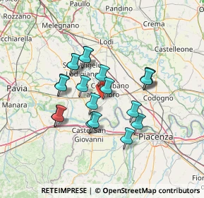 Mappa Chignolo Po, 27013 Chignolo Po PV, Italia (11.4245)